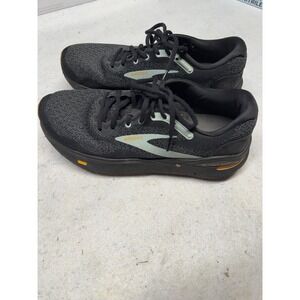 Brooks Men's Black Orange Ghost Max Running Shoe Sneaker Size 10 110461D